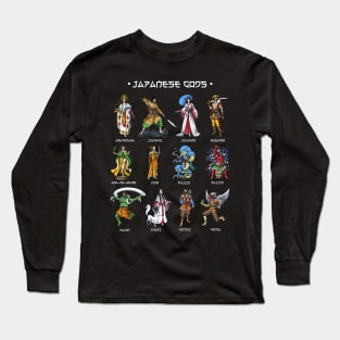 Japanese Mythology Gods Long Sleeve T-Shirt